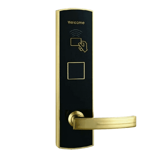 Hotel Lock Black Gold